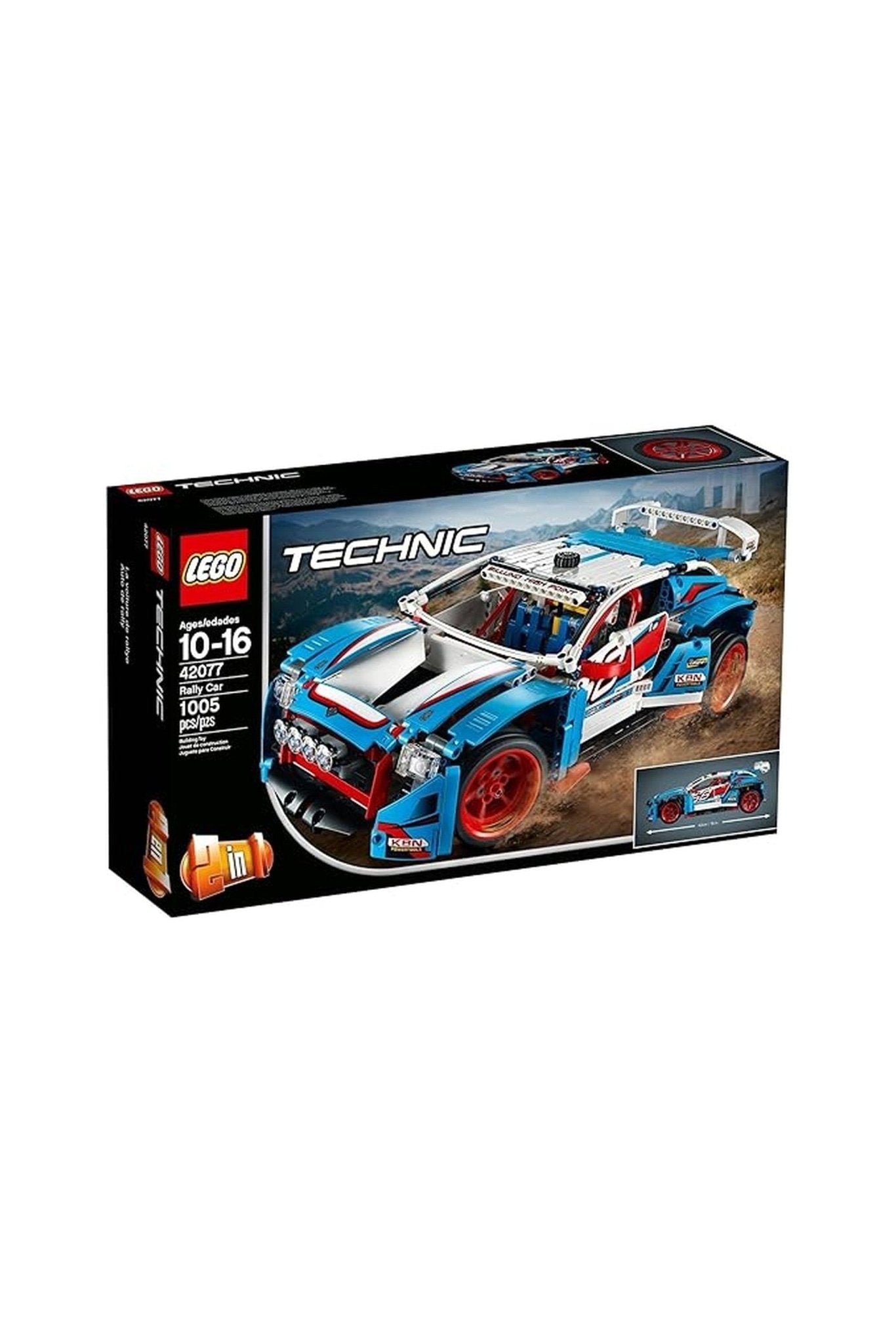 Lego Technic Rally Car Building Blocks - Marah Kids