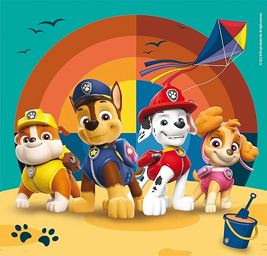 CLEMENTONI PUZZLE PAWPATROL BEACH 3X48PCS - Marah Kids