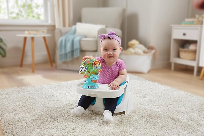 Vtech - Sing - A - Long Spinning wheel - Multicolour | Features 10 happy melodies, 4 sing - along songs and lots of spinning!| Suitbale ages 6m + up - Marah Kids