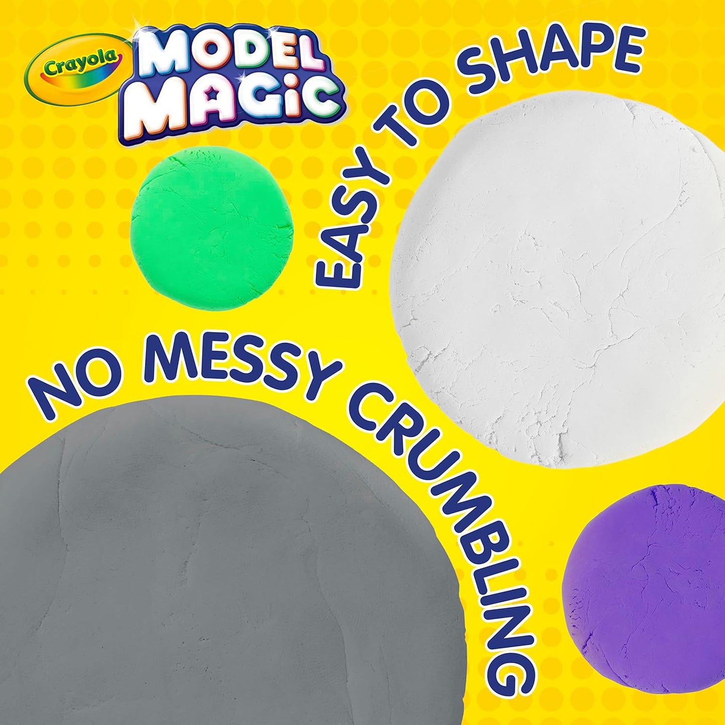 Crayola Model Magic, 4 - oz. Pouch - Gray - Marah Kids