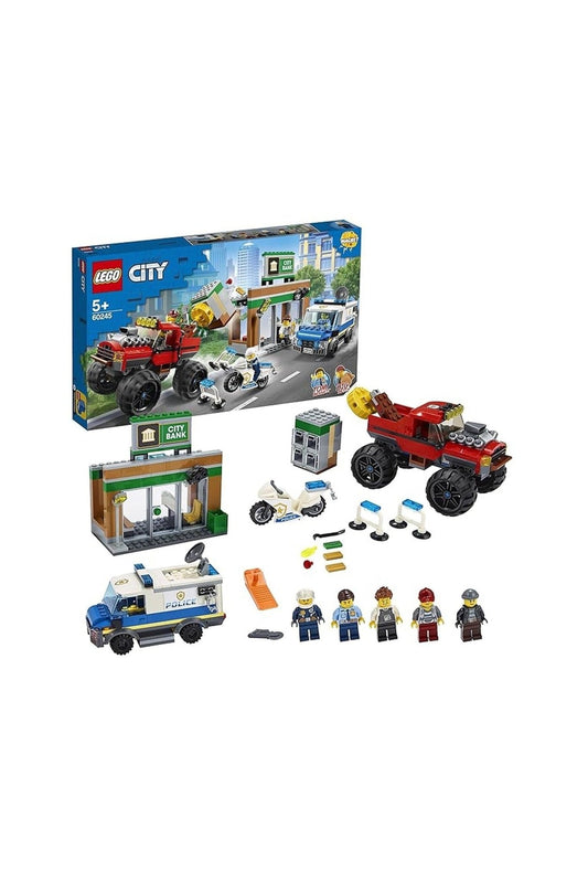 Lego Police Monster Truck Heist Building Set - Marah Kids