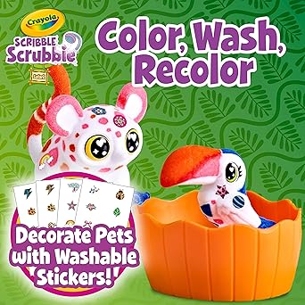 Crayola Scribble Scrubbie Pets Safari Treehouse Playset 3+ - Marah Kids