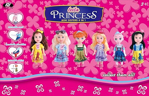 Power Joy Leila Princess Mini Sisters 4 in 1 - Marah Kids