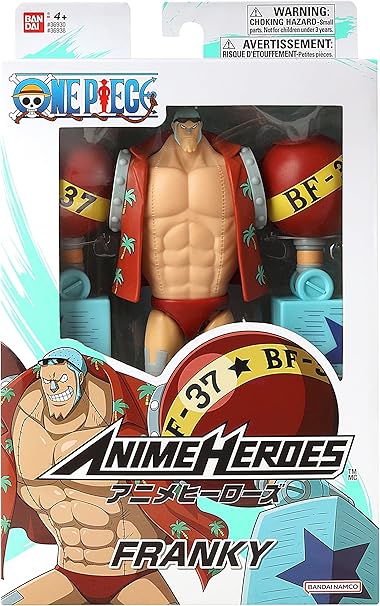 Anime Heroes One Piece Franky 6.5" - Marah Kids