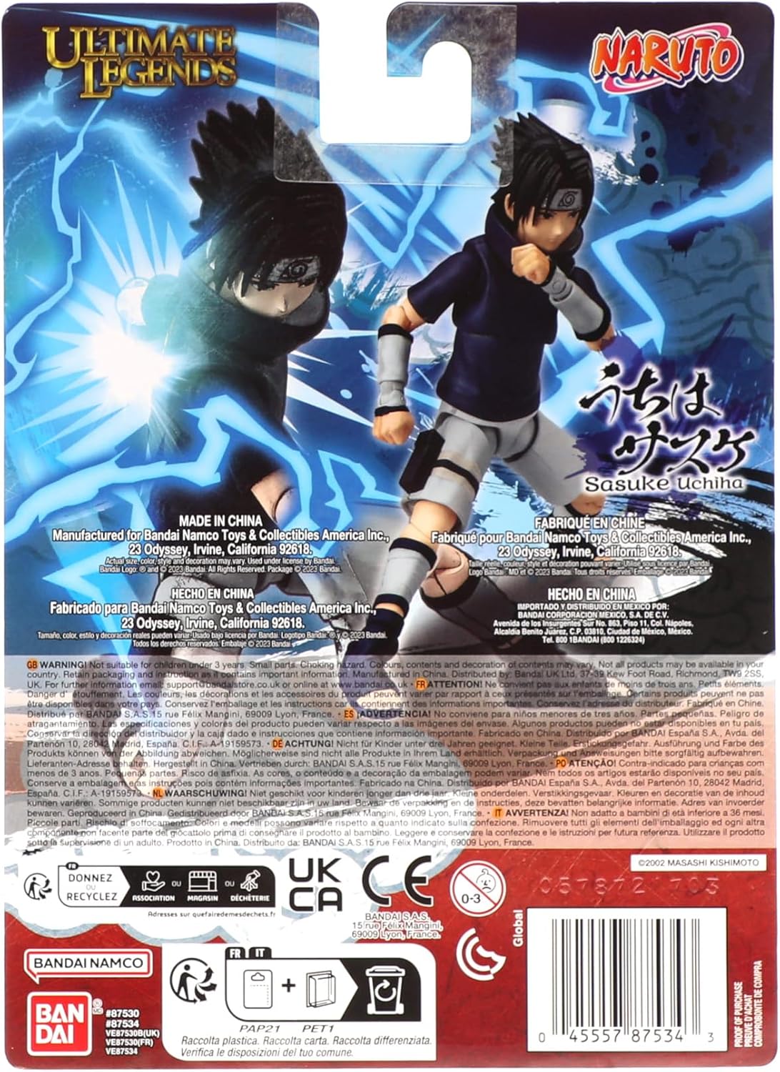 ANIME NARUTO ULT LGNDS 3ASST5" VALUE