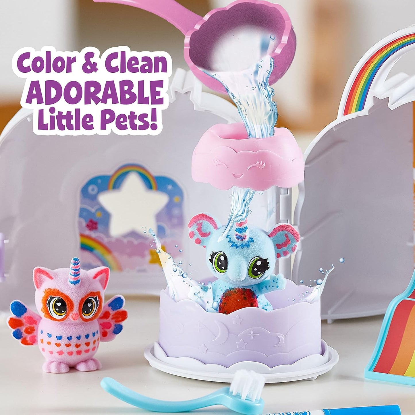 Crayola Scribble Scrubbie Pets Cloud Clubhouse Playset - Marah Kids