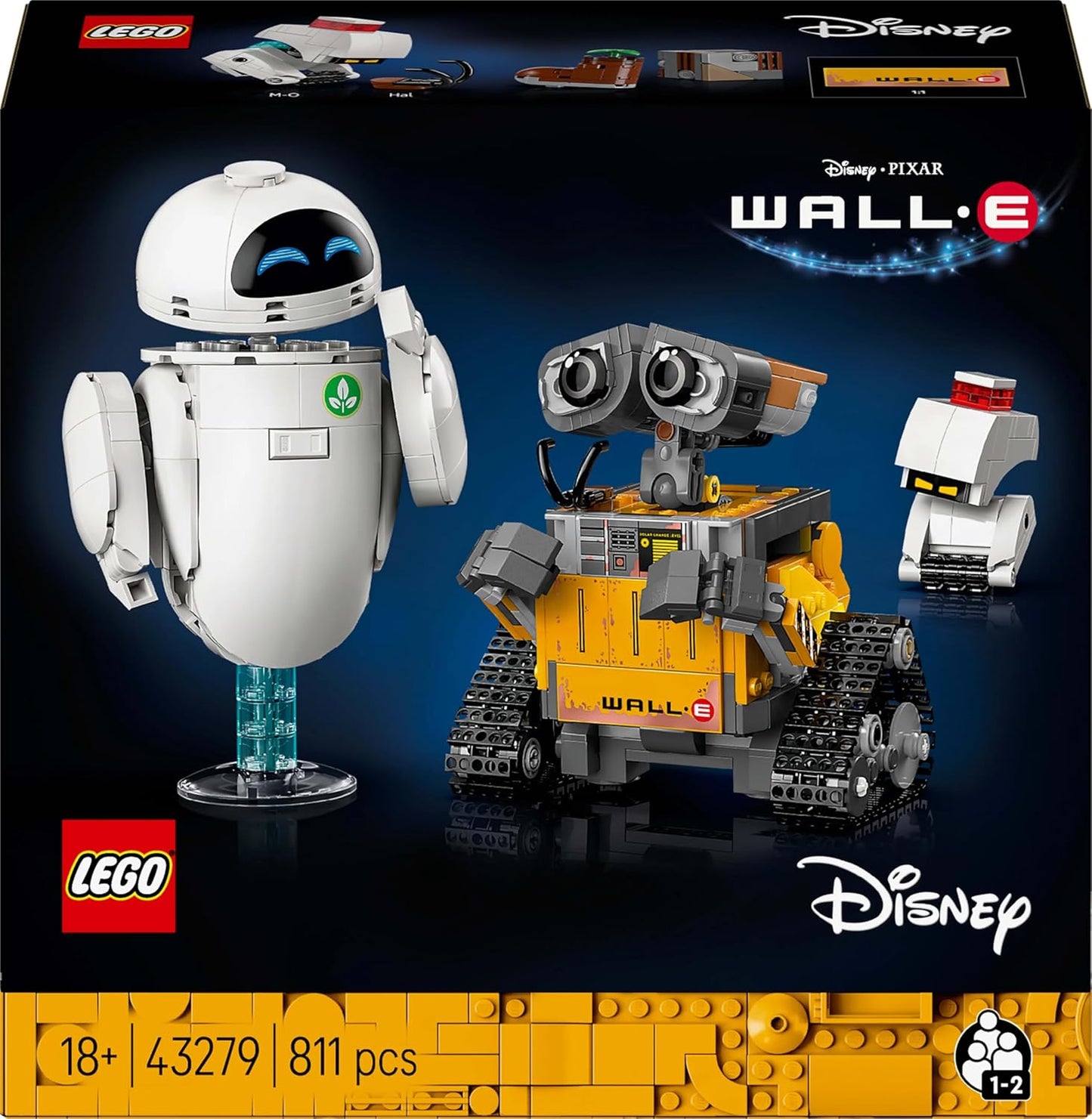LEGO | Disney Pixar WALL-E and EVE 43279