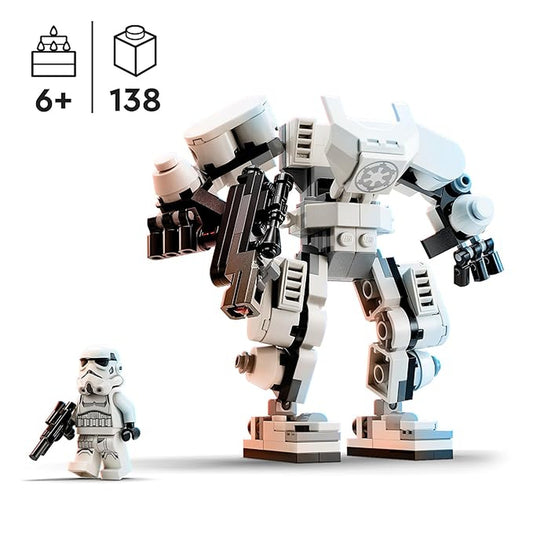 Lego Star Wars Stormtrooper Mech Building Toy Set - Marah Kids