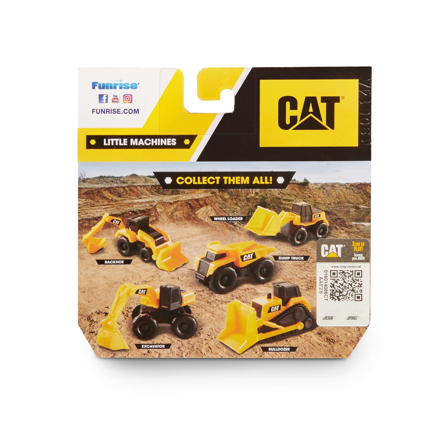 Cat Mini Machines Fw Value 3" 1Pk 5Asst
