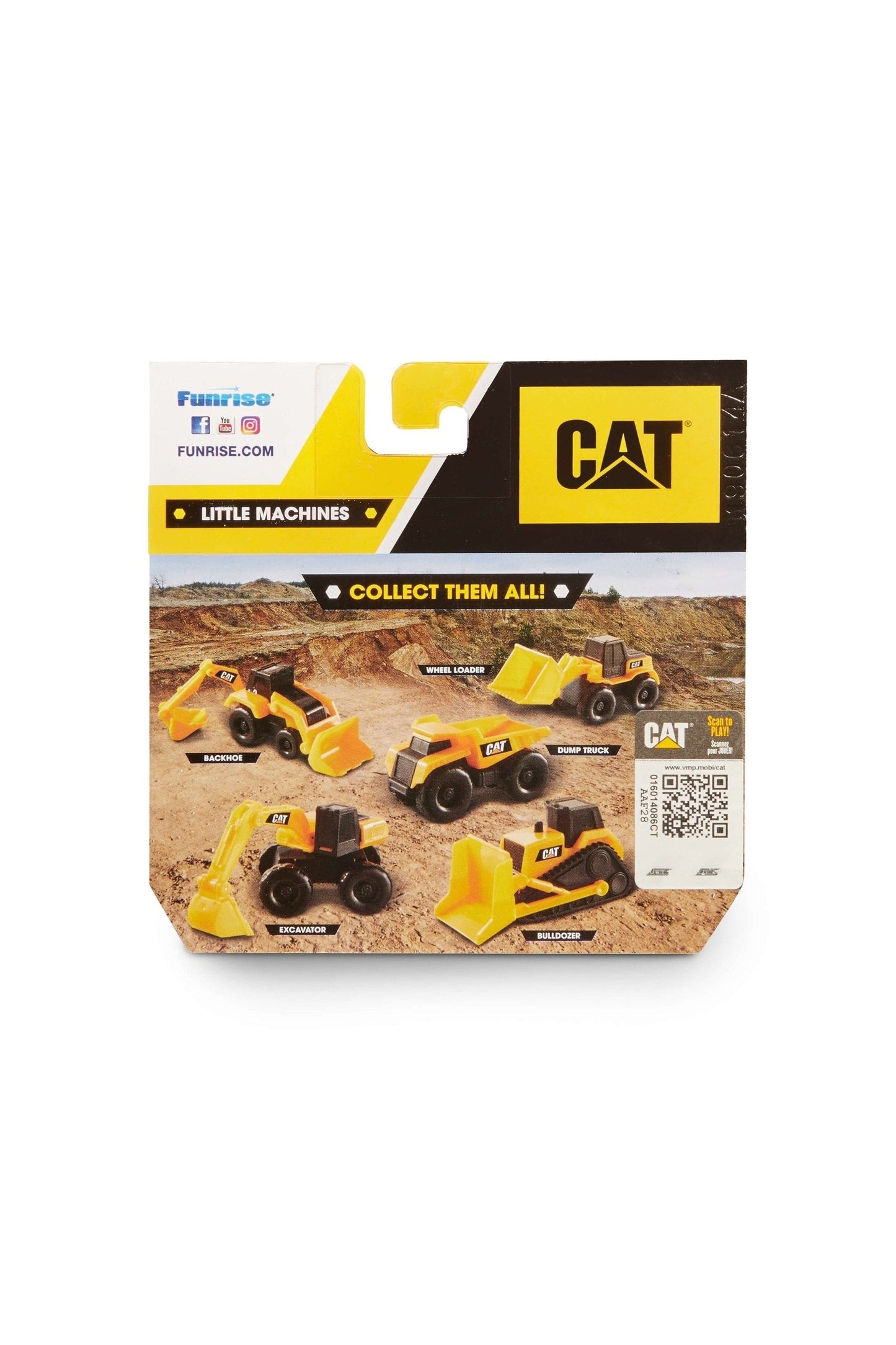 Cat Mini Machines Fw Value 3" 1Pk 5Asst