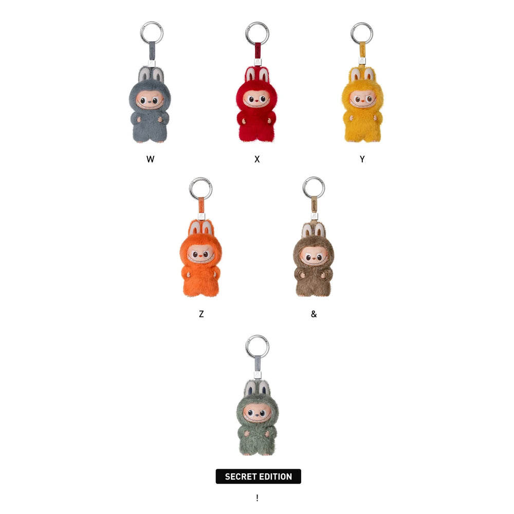The Monsters Pin For Love Series-Vinyl Plush Pendant Blind Box (N-Z)
