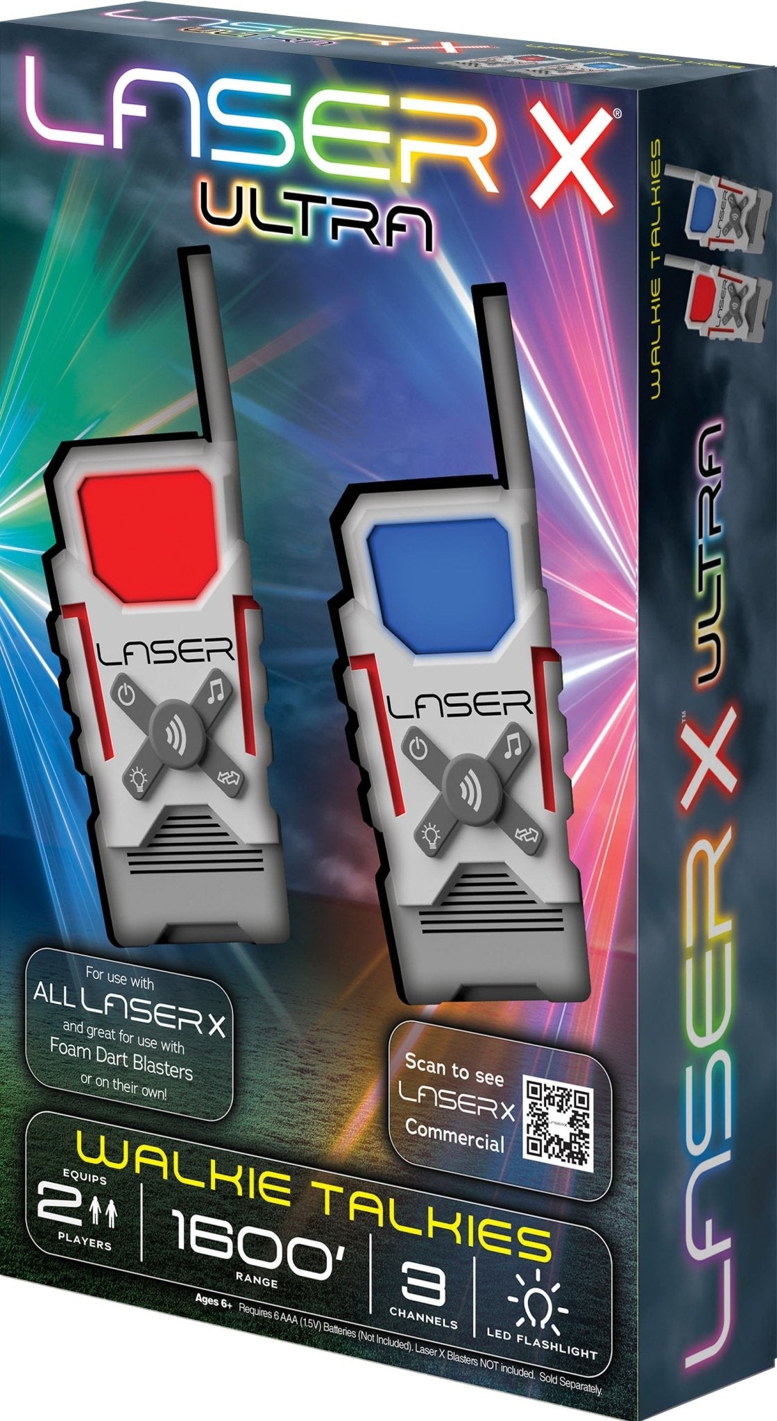 Laserx Ultra Walkie Talkies Battery Operated - Marah Kids