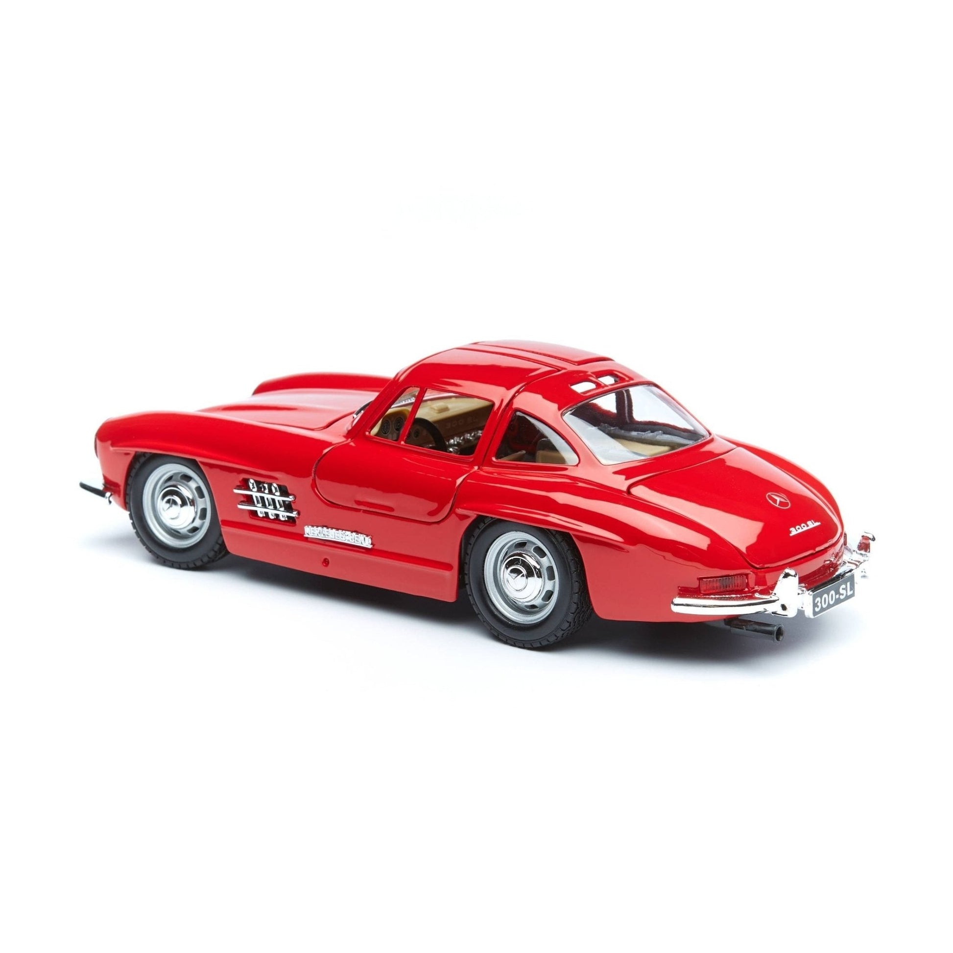Bburago 1:24 Scale Mercedes - Benz 300SL (1954) – Red - Marah Kids