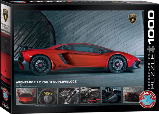 Eurographics Puzzle 1000 Aventador Lp 750 - 4 Superveloce - Marah Kids