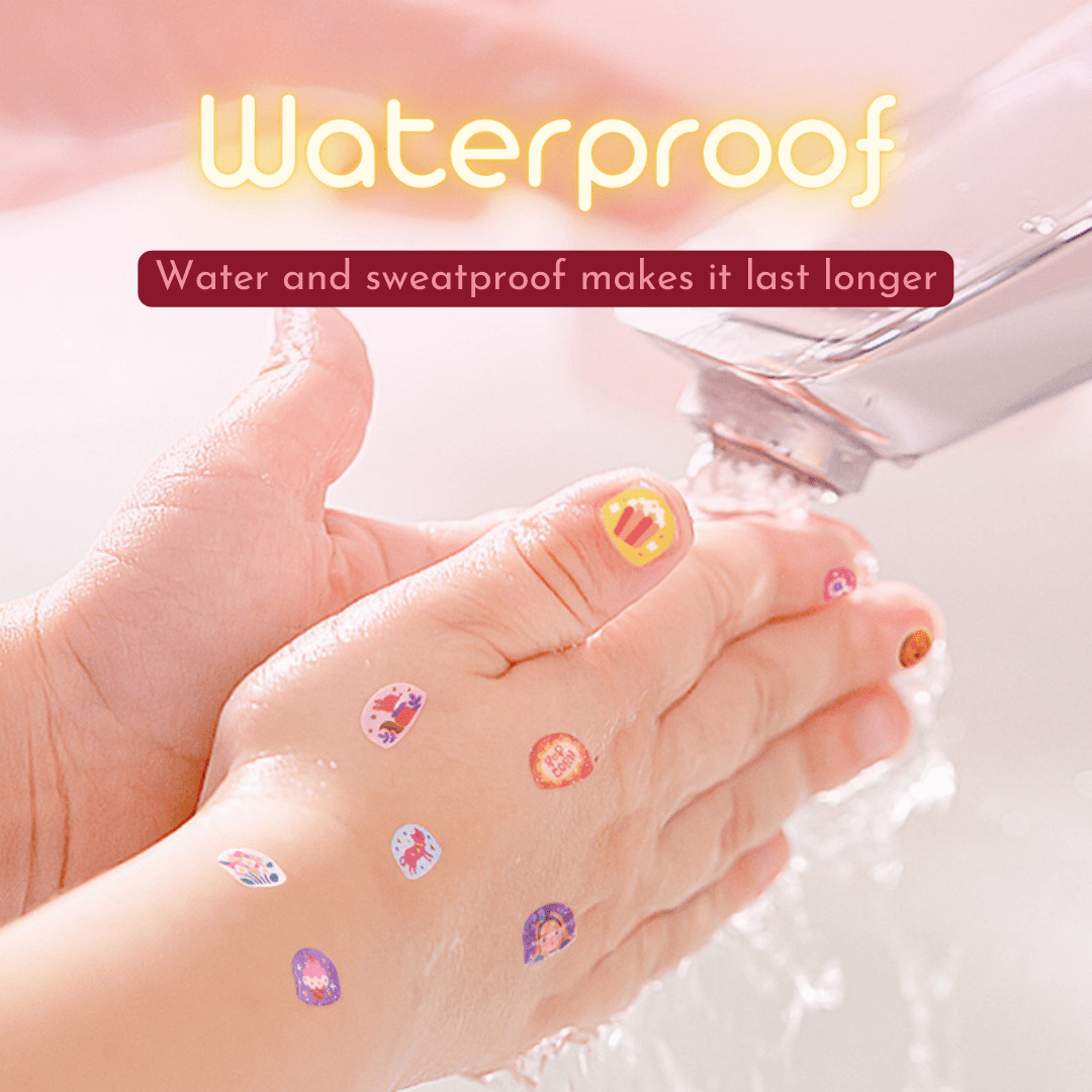 Bling Bling Nail Stickers - Elf'S Backyard (180 Pcs) - Marah Kids