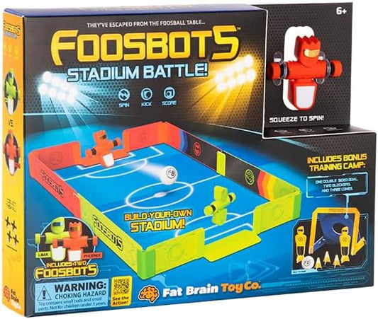 Tomy - Fat Brain Toys Foosbot Stadium Battle - Marah Kids