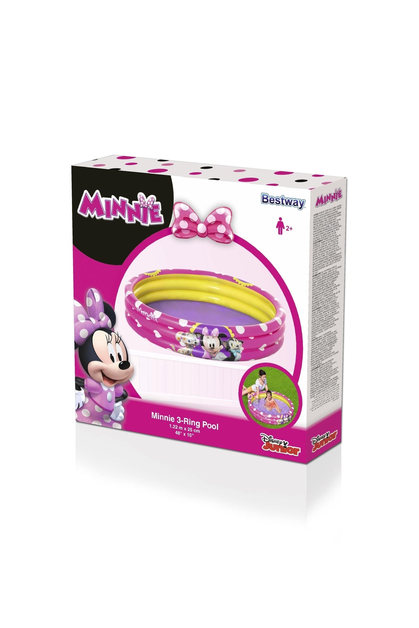 Bestway Minnie 3-Ring Pool 122 X 25