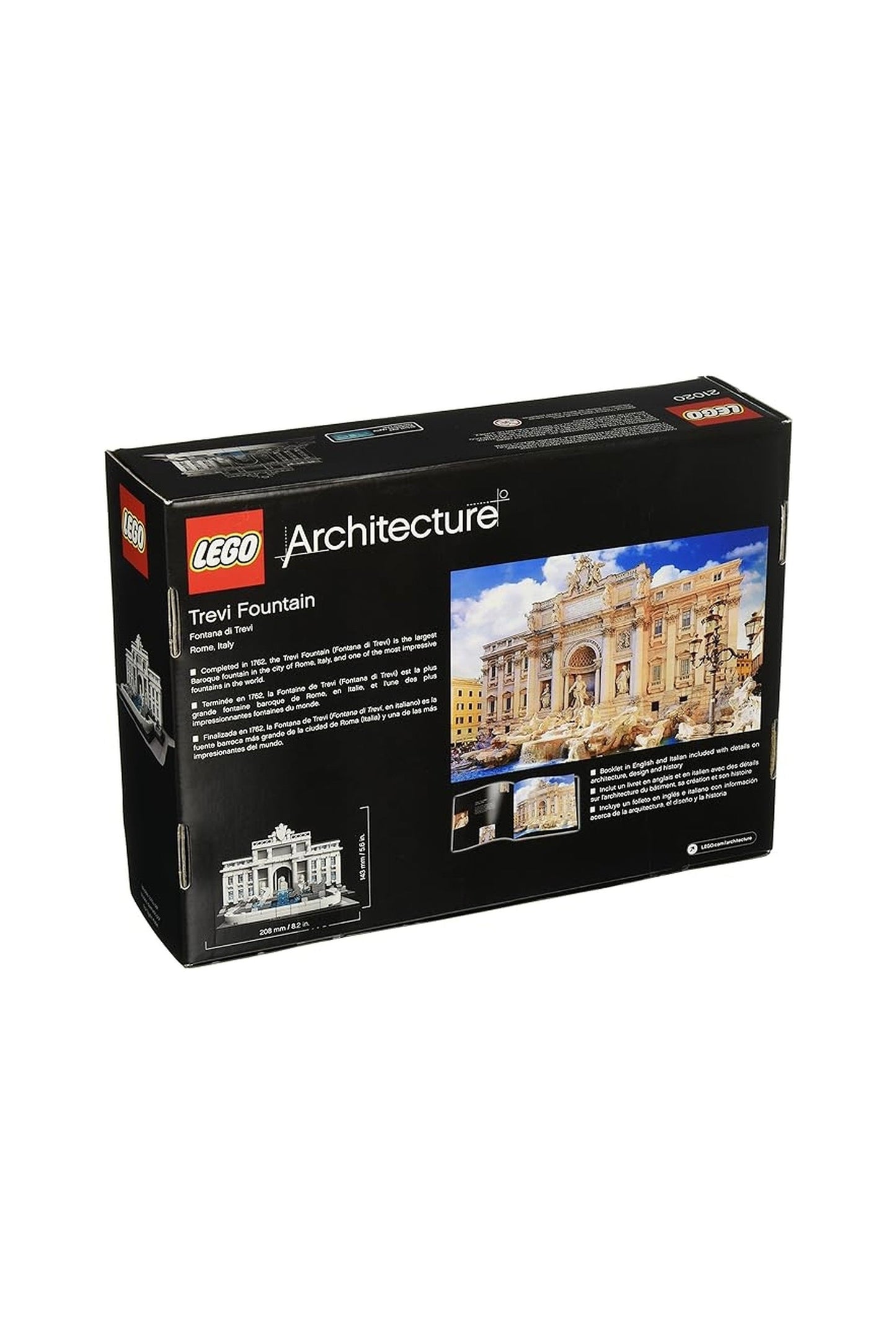 Lego Architecture Trevi Fountain Building Toy