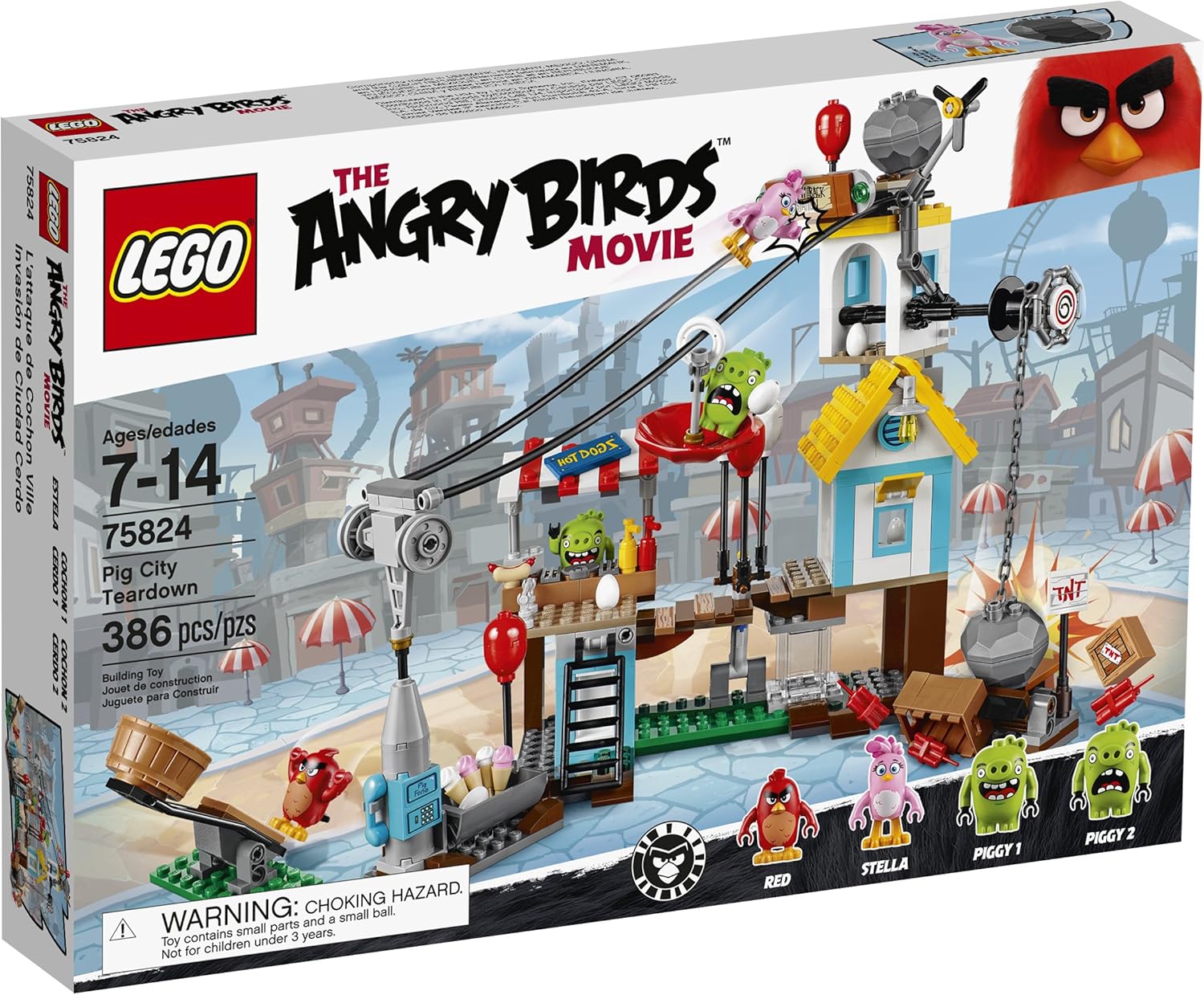 Lego Angry Birds 75824 Pig City Teardown - Marah Kids