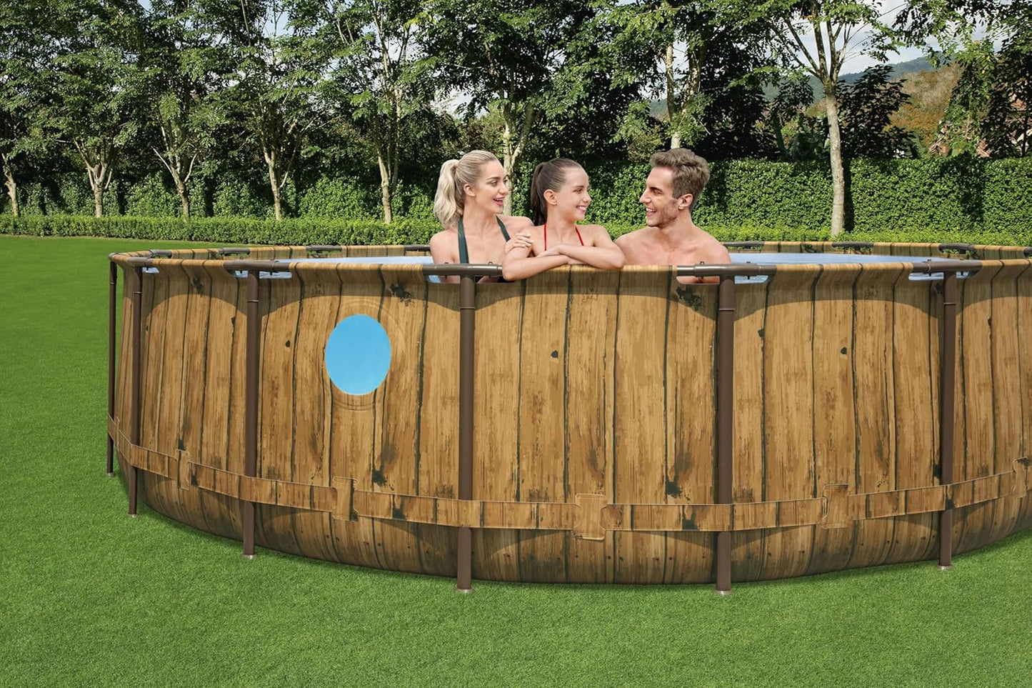 BWAGP BESTWAY POOLSET POWERSTEEL VISTA 549X122CM - Marah Kids