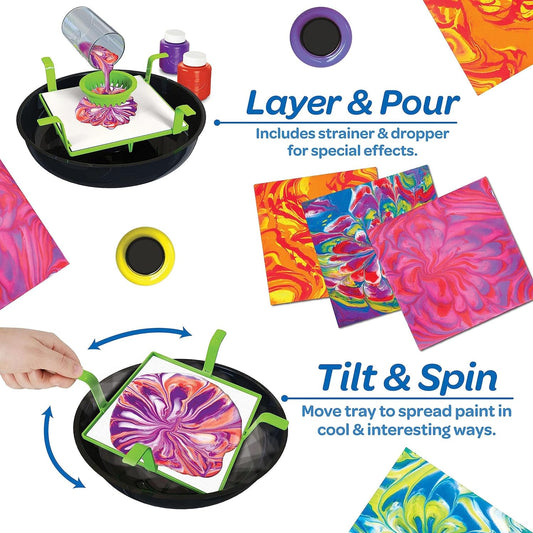 Crayola Washable Paint Pour Art Set - Marah Kids