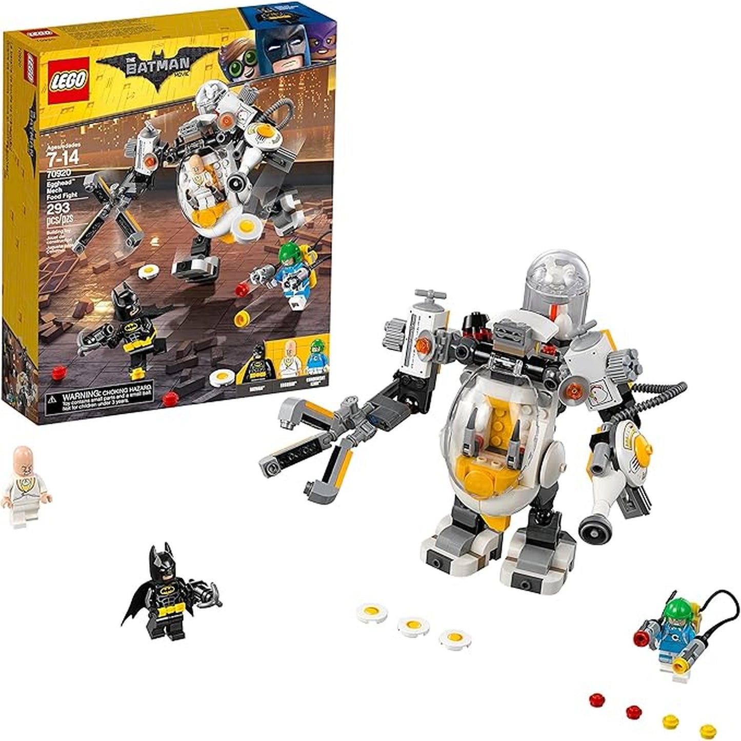 Lego Dc Egghead Mech Food Fight Building Kit