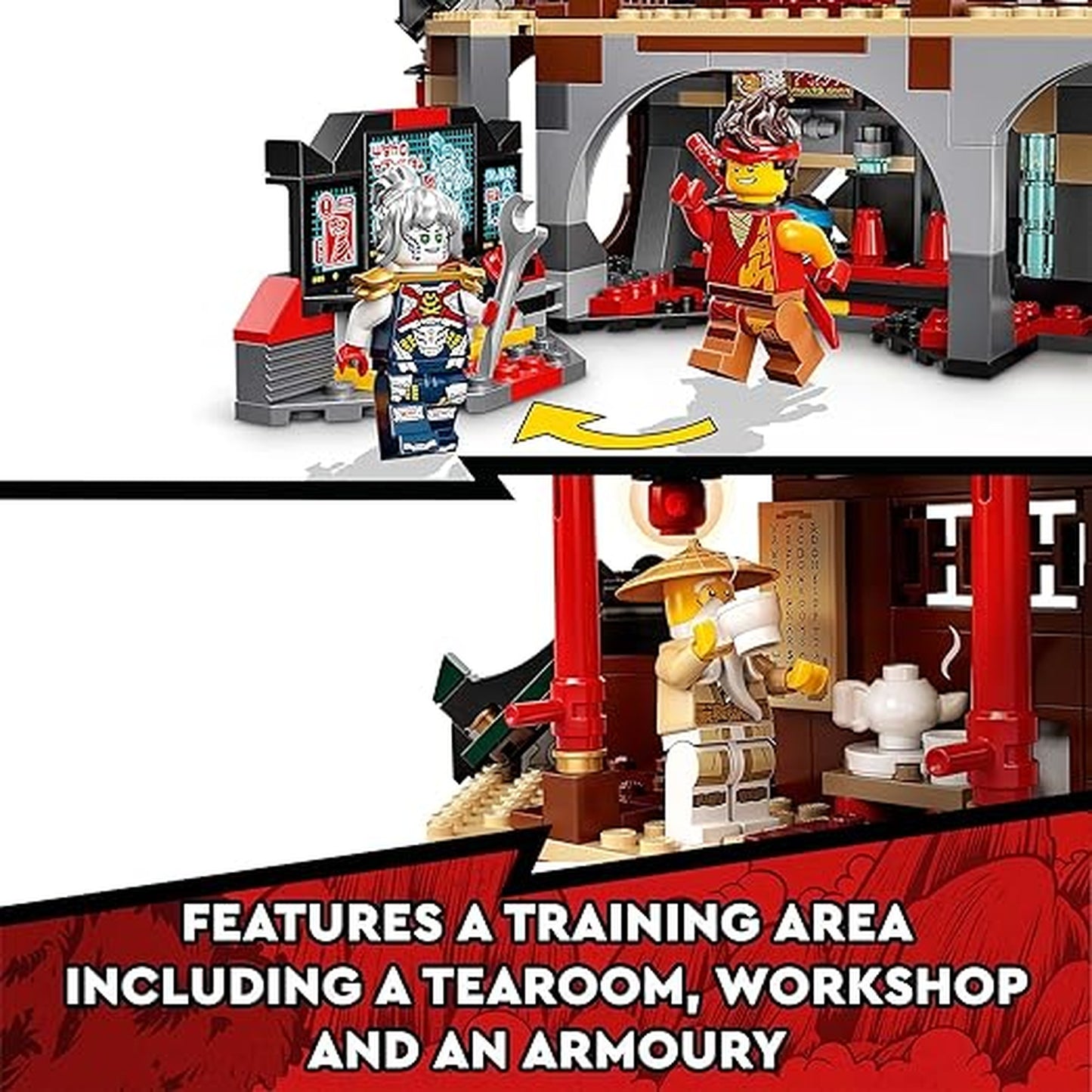 Lego Ninja Dojo Temple Building Kit - Marah Kids