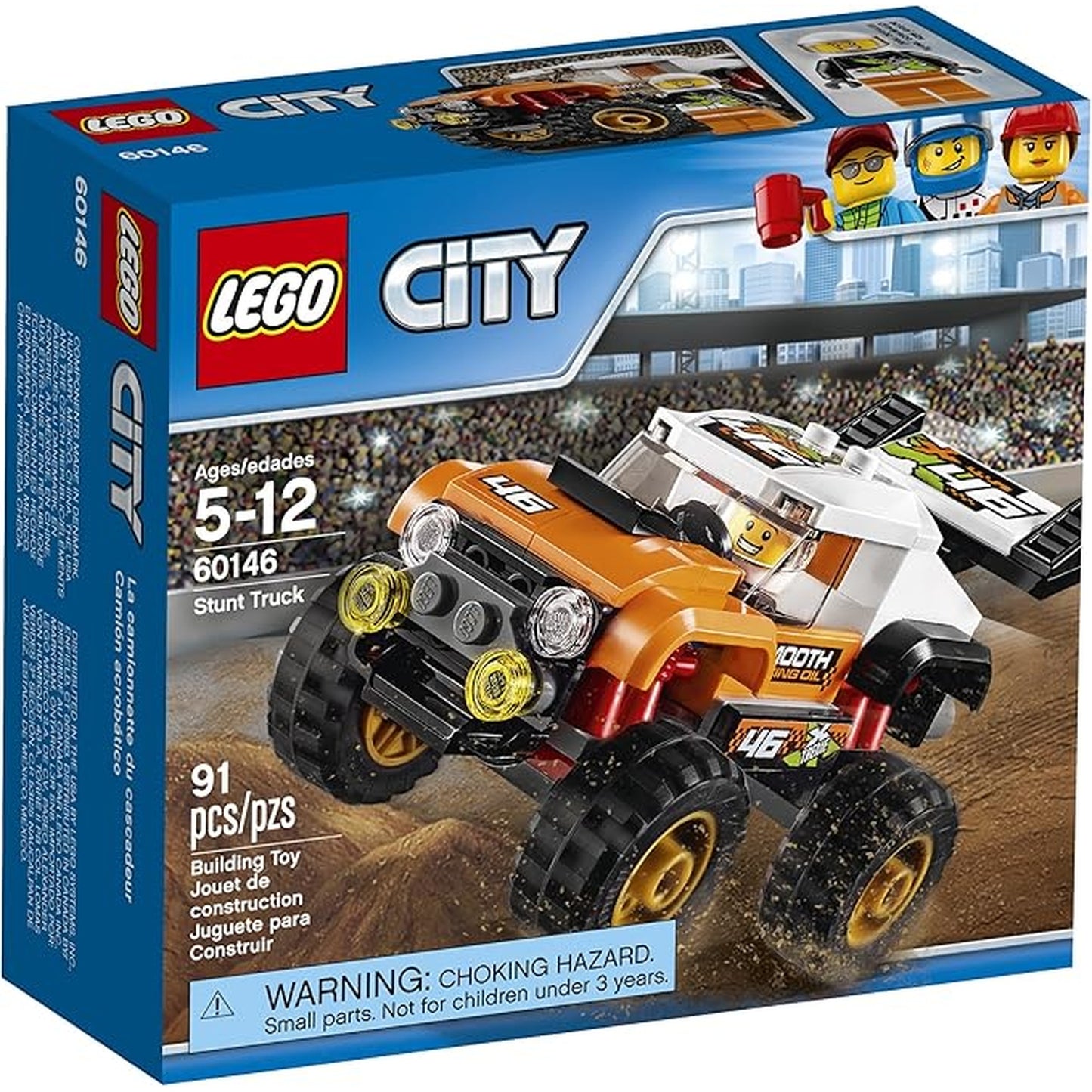 Lego City Great Vehicles Stunt Truck 60146 Building Kit - Marah Kids