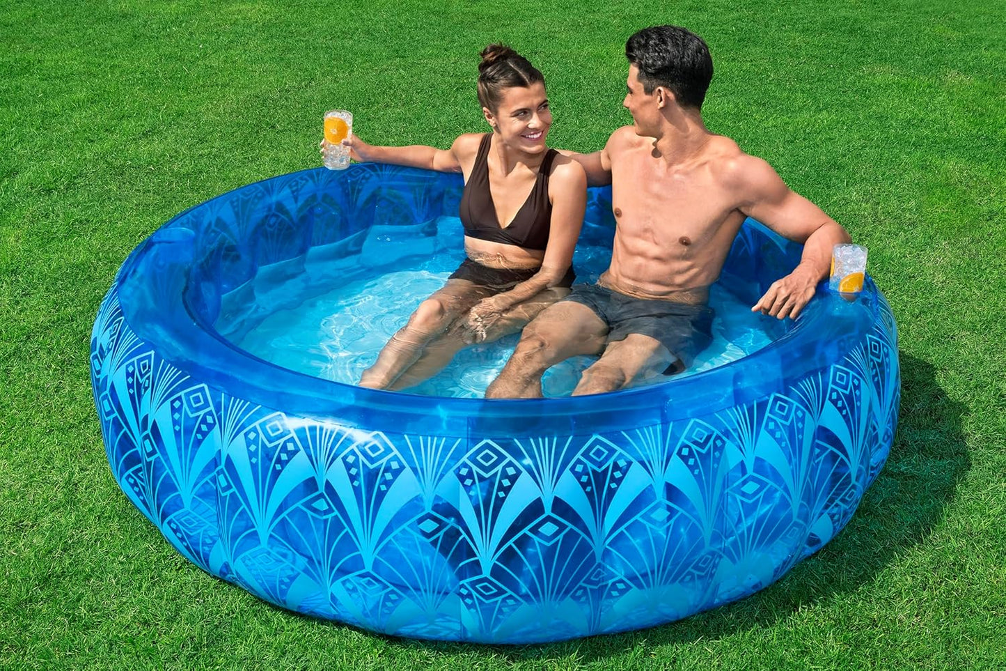 BWSUM BESTWAY POOL BOHEMIAN BLUE 168X53 - Marah Kids
