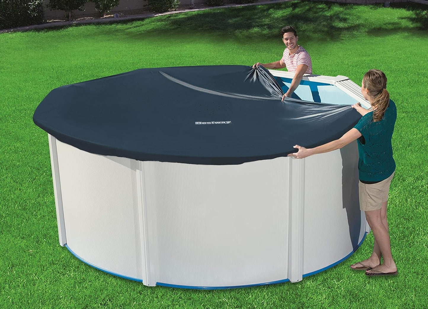 Bestway Pool Cover Flow clear 396Cm