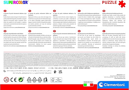 CLEMENTONI PUZZLE DISNEY PRINCESS 180PCS - Marah Kids