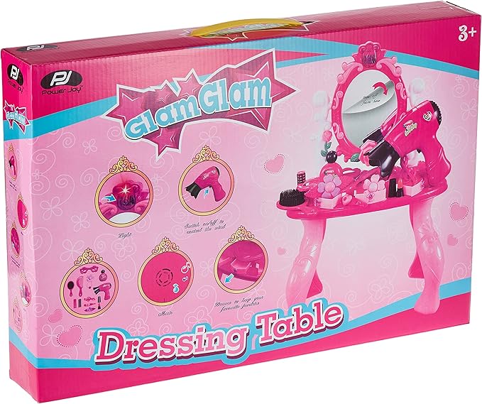 Power Joy Glamglam Dressing Table Battery Operated - Marah Kids