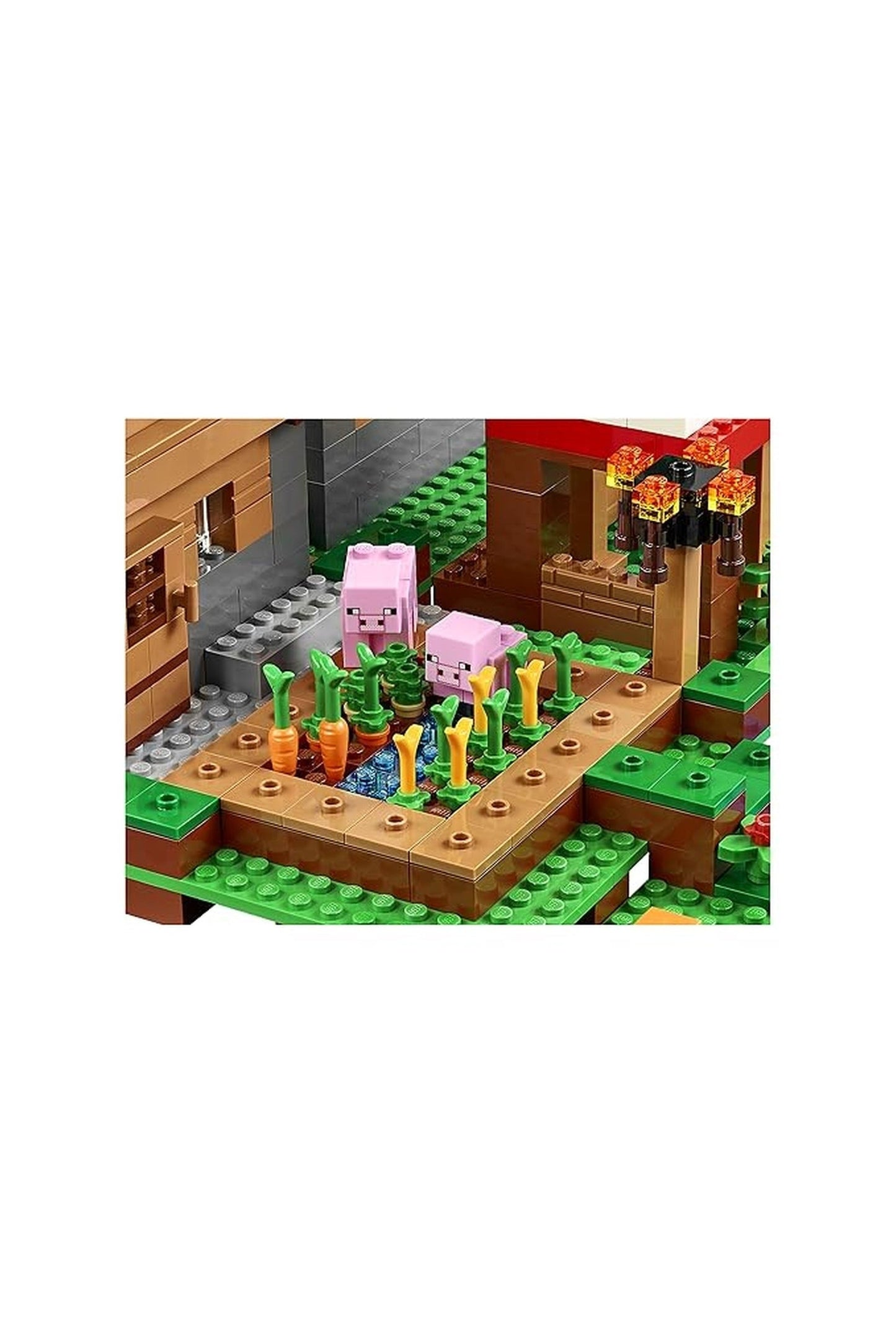 Lego Minecraft village