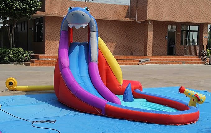 Happy Hop Shark Club Slide 450X320X240 - Marah Kids