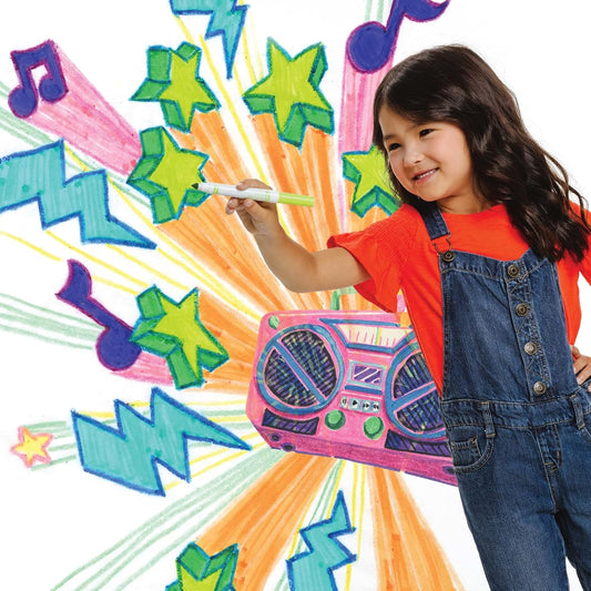 Crayola Markers, Broad Line, 10Count, Bright And Bold Markers - Marah Kids