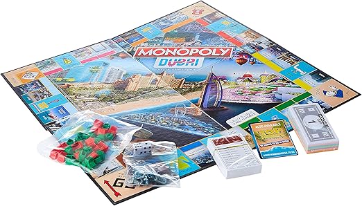 MONOPOLY DUBAI UAE OFFICIAL EDITION1 DGR - Marah Kids