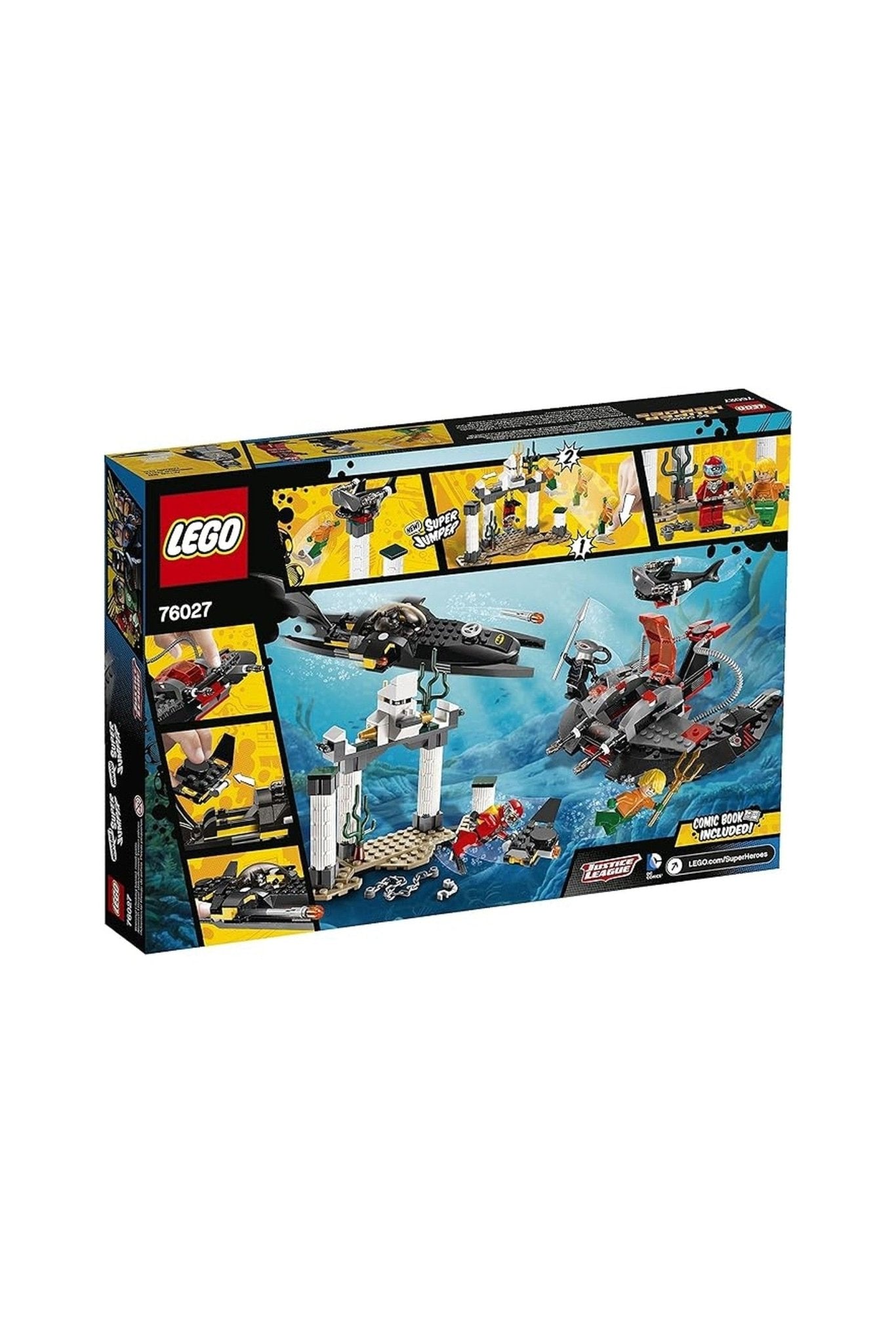 Lego Black Manta Deep Sea Strike Building Set - Marah Kids