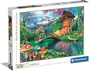 CLEMENTONI PUZZLE HQC OLD SHOE HOUSE 500PCS - Marah Kids