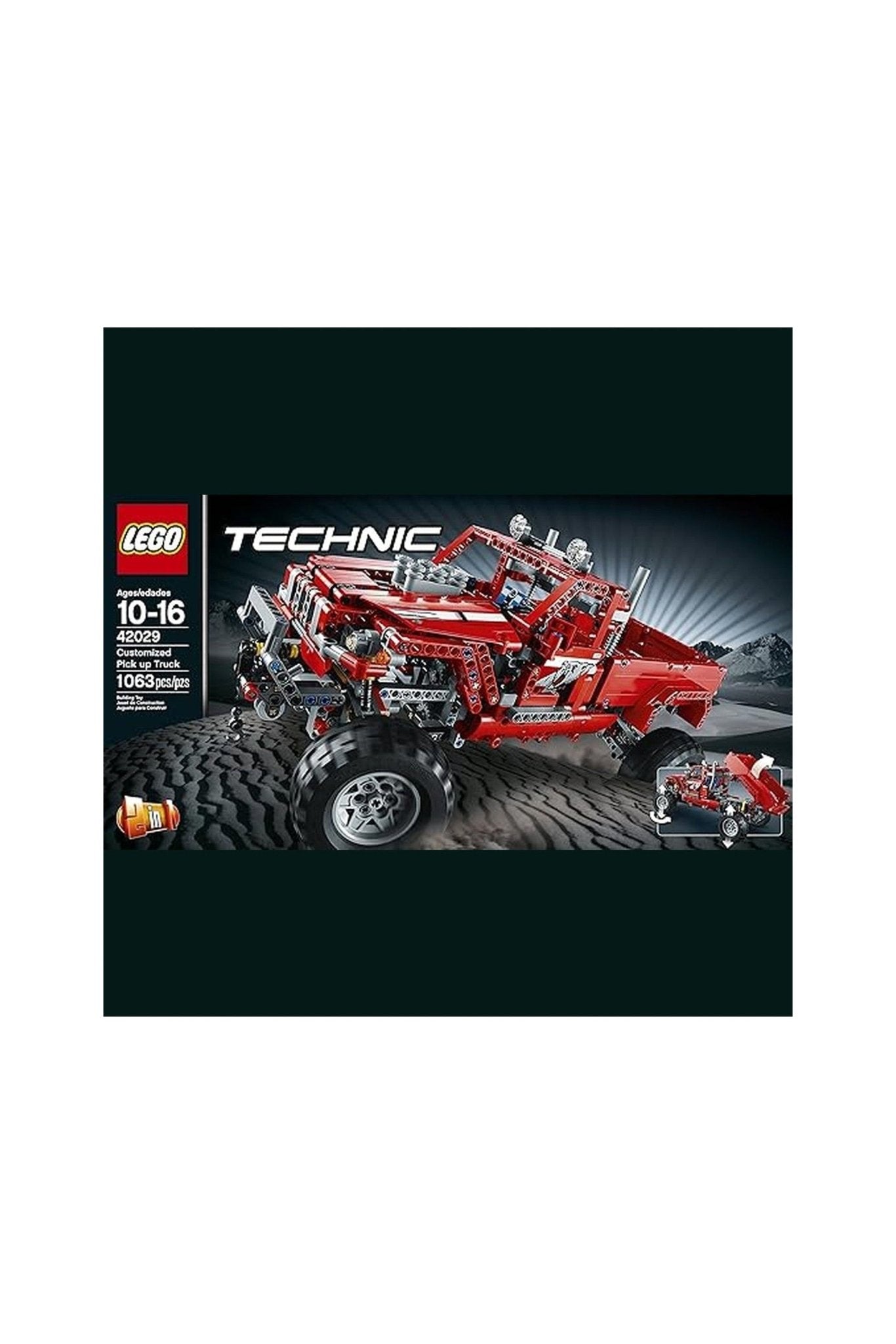 Lego Technic Customized Pick Up Truck - Marah Kids