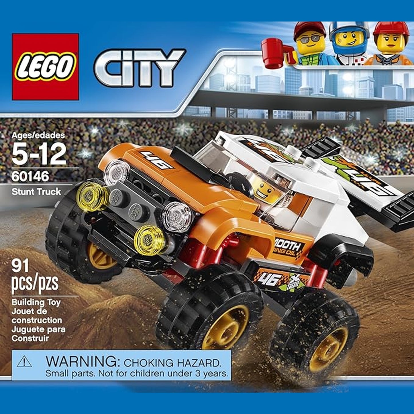 Lego City Great Vehicles Stunt Truck 60146 Building Kit - Marah Kids
