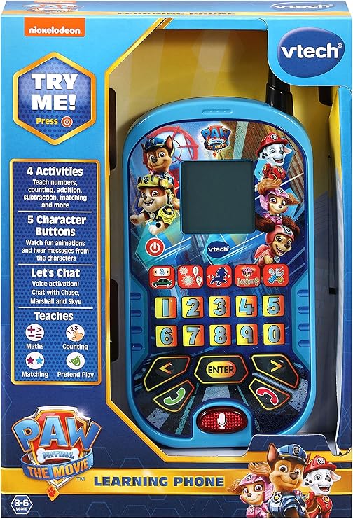 VTECH LICENSE Paw Patrol: The Movie: Learning Phone - Marah Kids