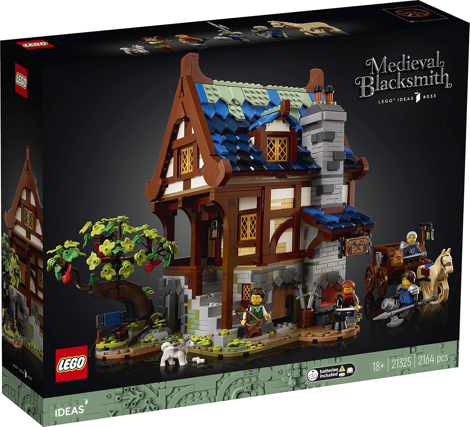 Lego Ideas Medieval Blacksmith 21325 - Marah Kids
