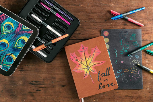 Crayola Pearlescent Paint Markers, Assorted Colors, Multi Surface, 10 Count - Marah Kids