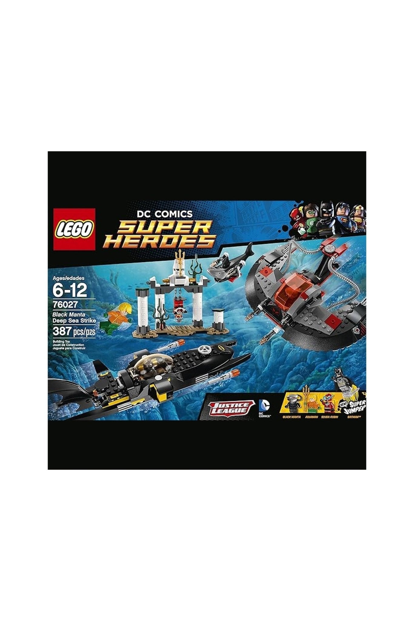 Lego Black Manta Deep Sea Strike Building Set - Marah Kids