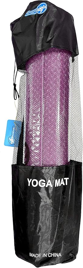 SPORTS+ YOGA MAT TPE +BAG 183X61X0.6CM - Marah Kids