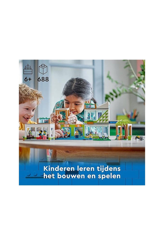 Lego City Apartment Building Building Toy Set - Marah Kids