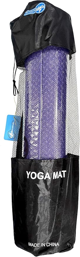 SPORTS+ YOGA MAT TPE +BAG 183X61X0.6CM - Marah Kids