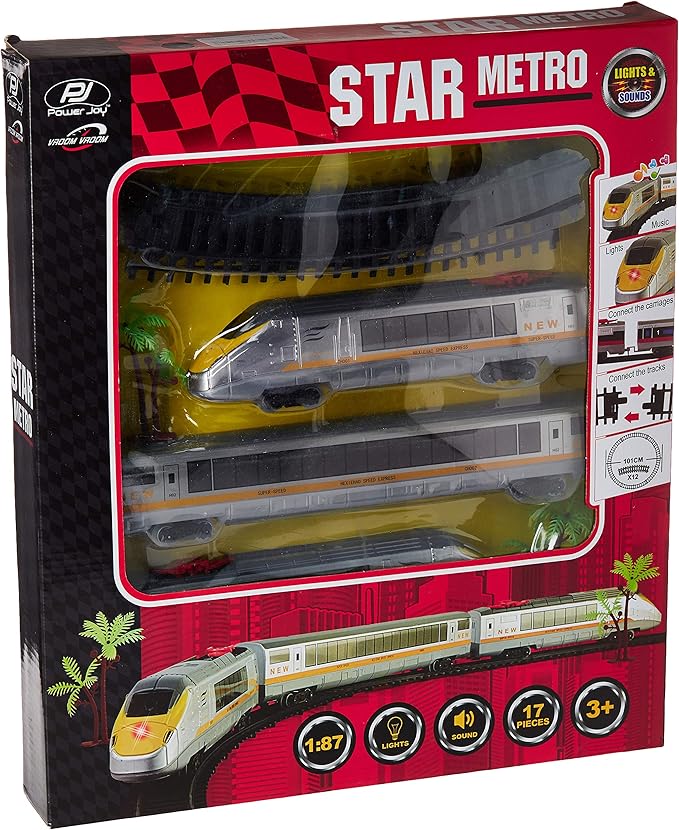 Power Joy Vroom Vroom Star Metro Battery Operated - Marah Kids