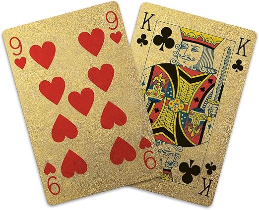 WADDI. NUMBER1 PLAYING CARDS GOLD CDU12 - Marah Kids