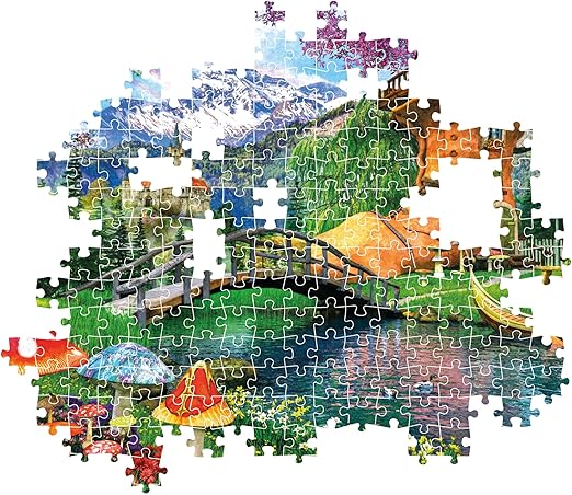 CLEMENTONI PUZZLE HQC OLD SHOE HOUSE 500PCS - Marah Kids